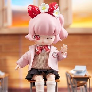 NEW✨ BEEMAI BJD Teennar Fruit Doll Movable Joints Strawberry 1/12 Scale